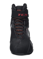 Tcx 9581w Ners Zeta Waterproof Motorcycle Boot, Size 40, Black/Red